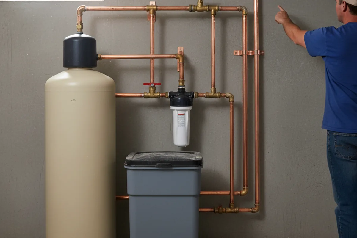 Whole-house water treatment system installed in Westport